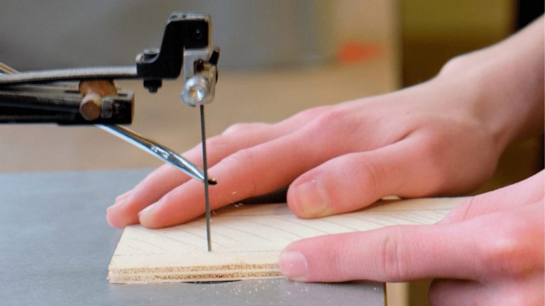 scroll saw cutting metal