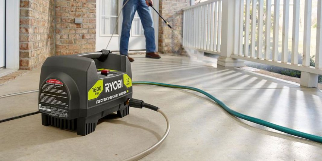 RYOBI 1600 PSI Electric Pressure Washer Review DIY Spotlight