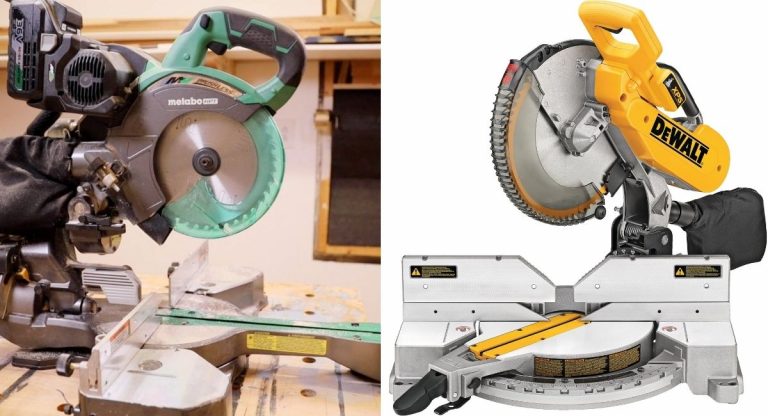 sliding vs non sliding compound miter saw comparison